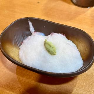 タコ山かけ(そば処  丸長)