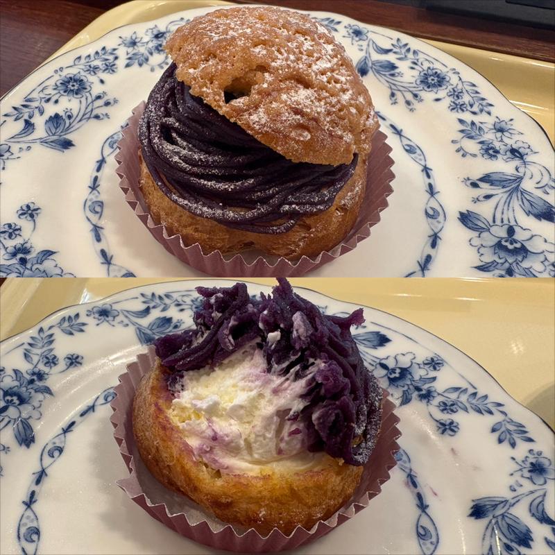 沖縄紅芋のモンブラン(ドトールコーヒーショップ ジョイナステラス二俣川店)