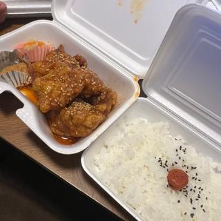 ヤンニョム唐揚げ弁当