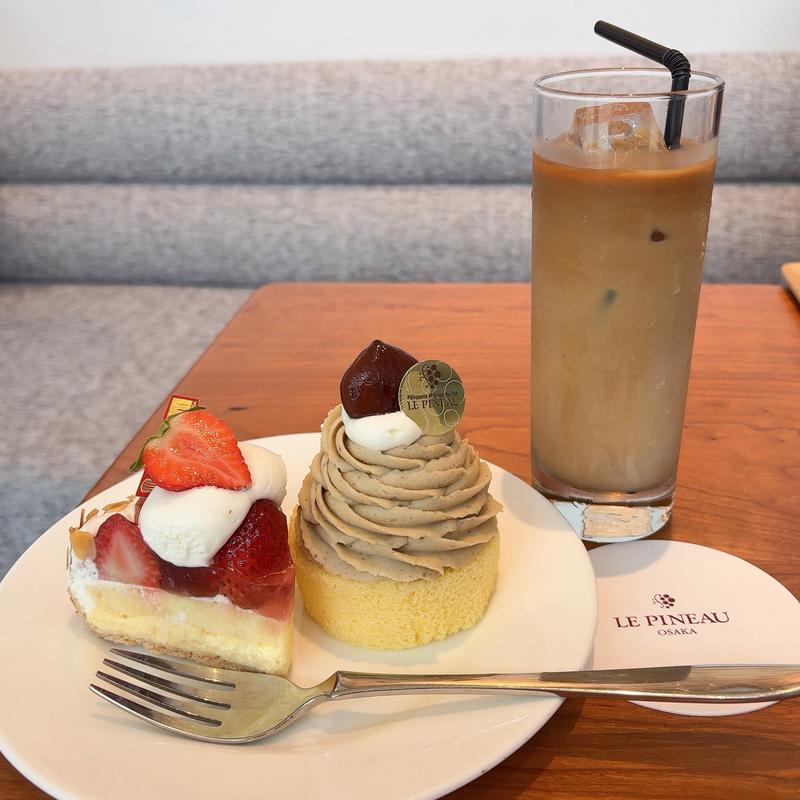 ケーキセット(LE PINEAU うめきたグリーンプレイス店)