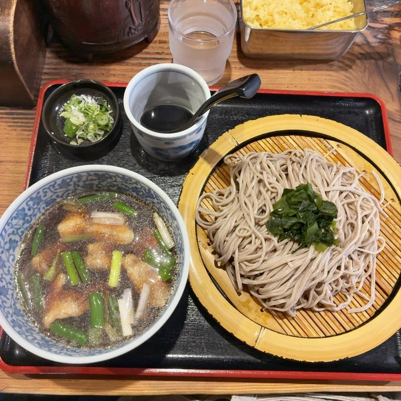 とりそば（かけあつ）(そば吉 （そばきち）)