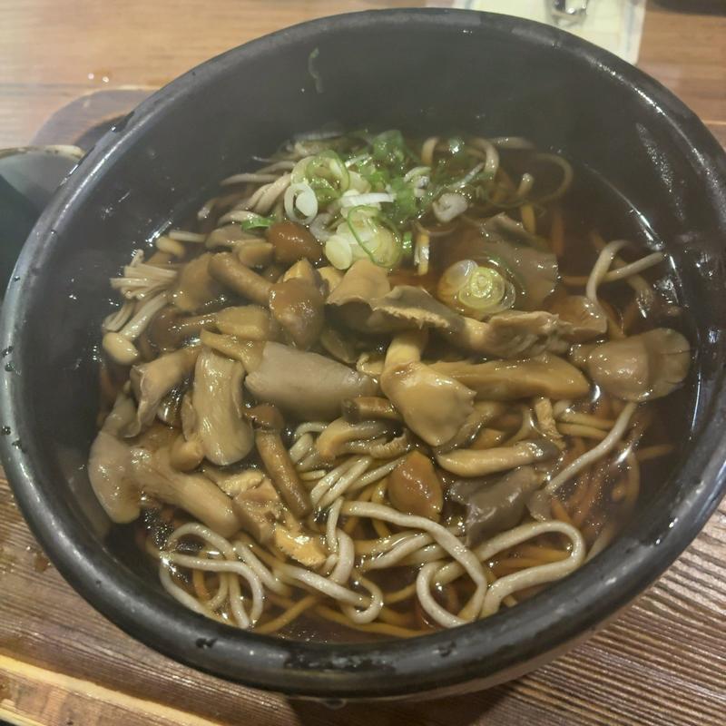 きのこいろいろそば(そば吉 （そばきち）)