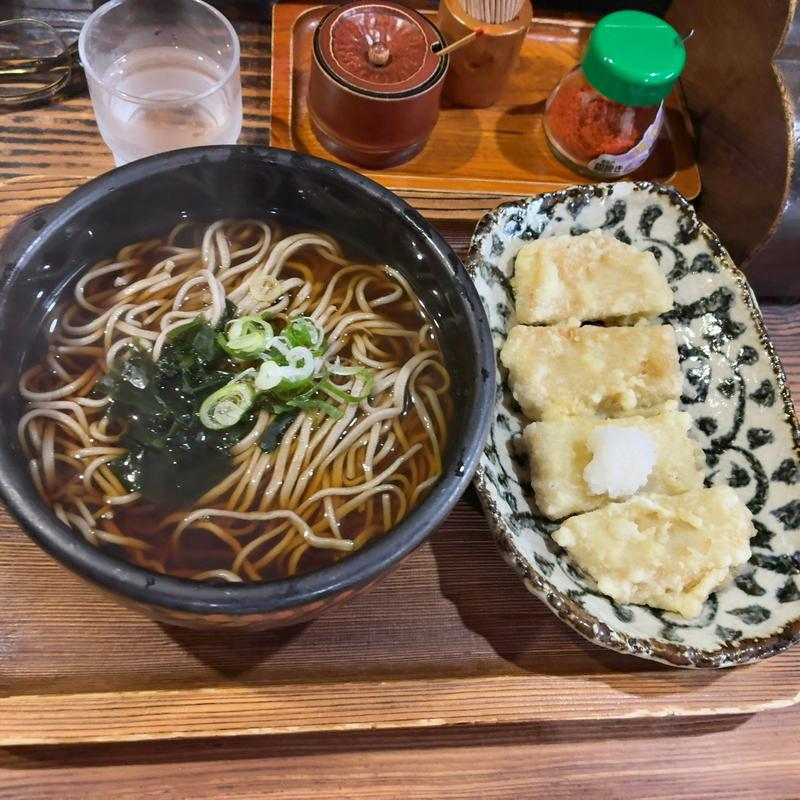 じゃこ天そば（温）(そば吉 （そばきち）)