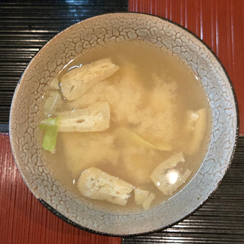 天然だしの汁物(高麗橋桜花)