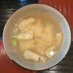 天然だしの汁物