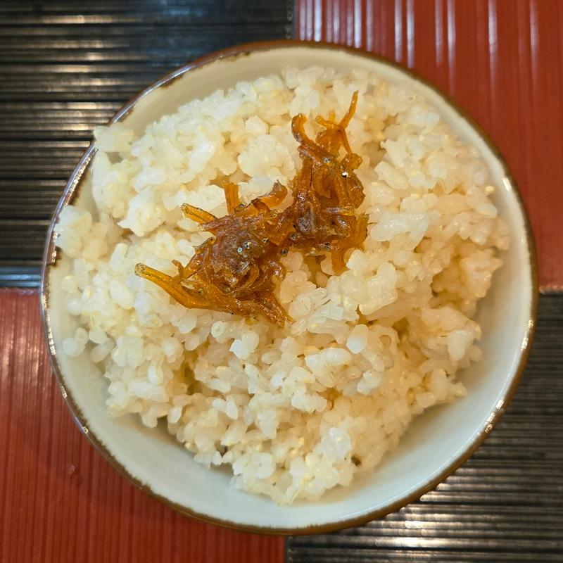 ご飯(高麗橋桜花)