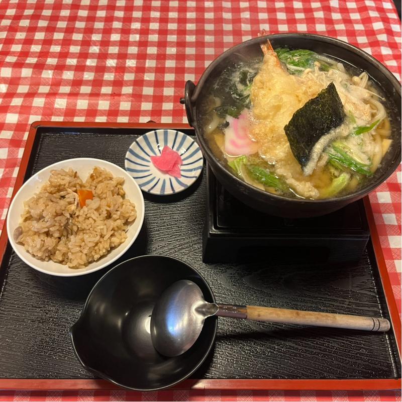 鍋焼きうどん(三番所四国うどん)