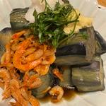出汁の揚げなす(新橋 日本酒 おだしと、おさけ。すずめ)