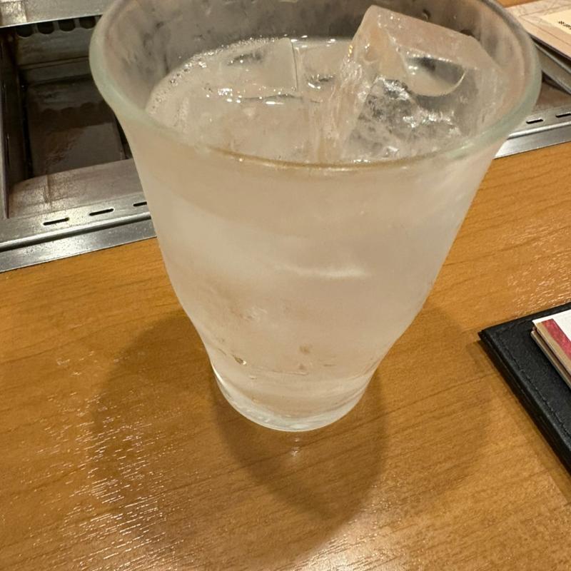 芋焼酎ソーダ割り(焼肉成)