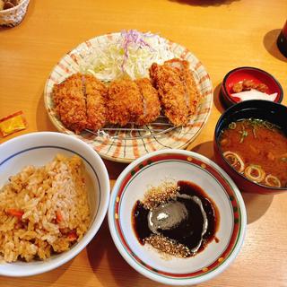 熟成ヘレカツ膳(厚切りとんかつよし平 岩出中迫店)