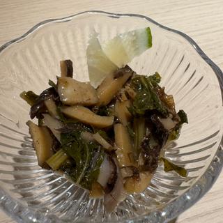 さといもの皮のきんぴら