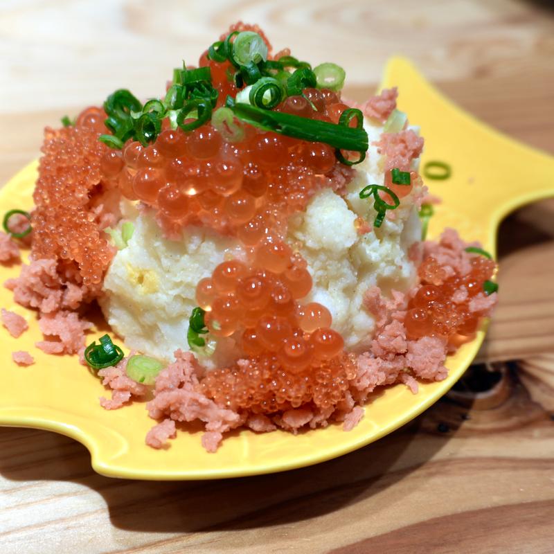 寿司屋のポテサラ(立ちすし酒場さしす 新梅田食堂街店)