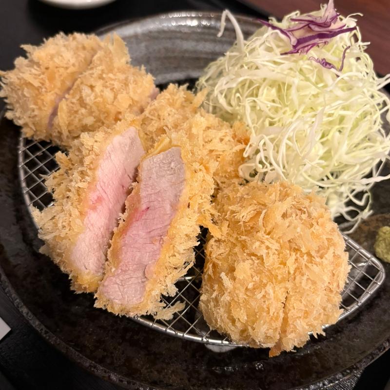 あいもり定食(とんかつ ひびき 朝霞台店)