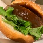 マッシュルームチーズバーガー