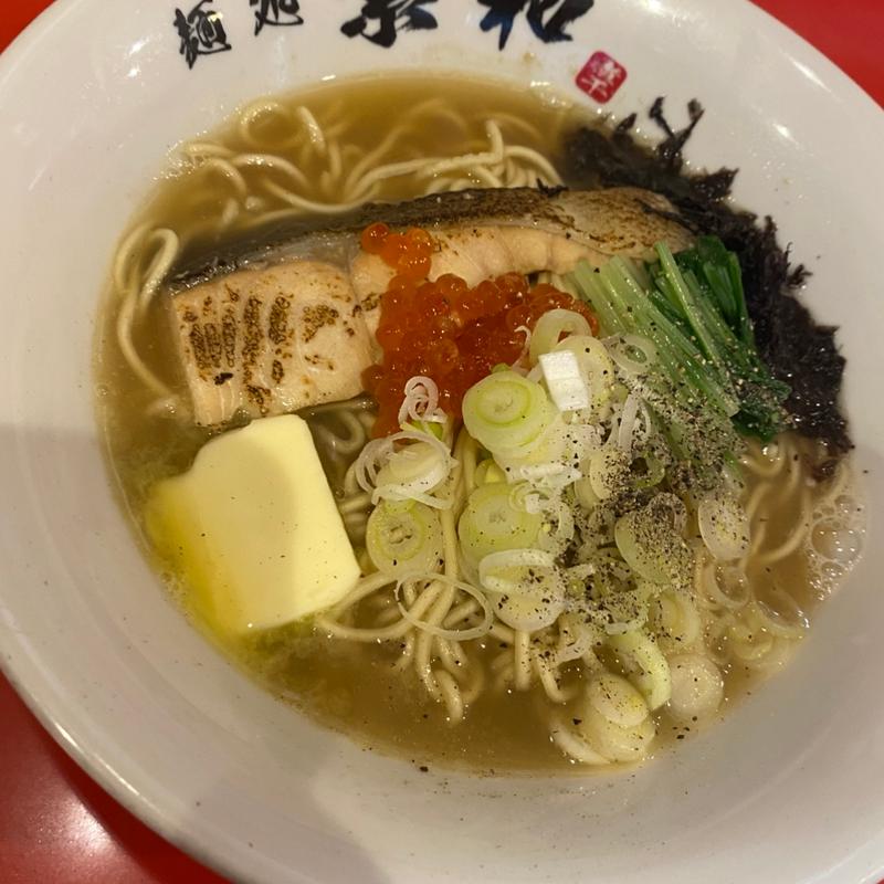 塩バター鮭煮干(麺処素和 金山店)
