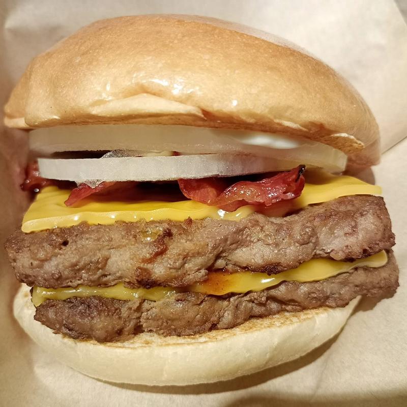 ジャックダニエルBBQバーガーダブル(ウェンディーズ・ファーストキッチン 用賀店)