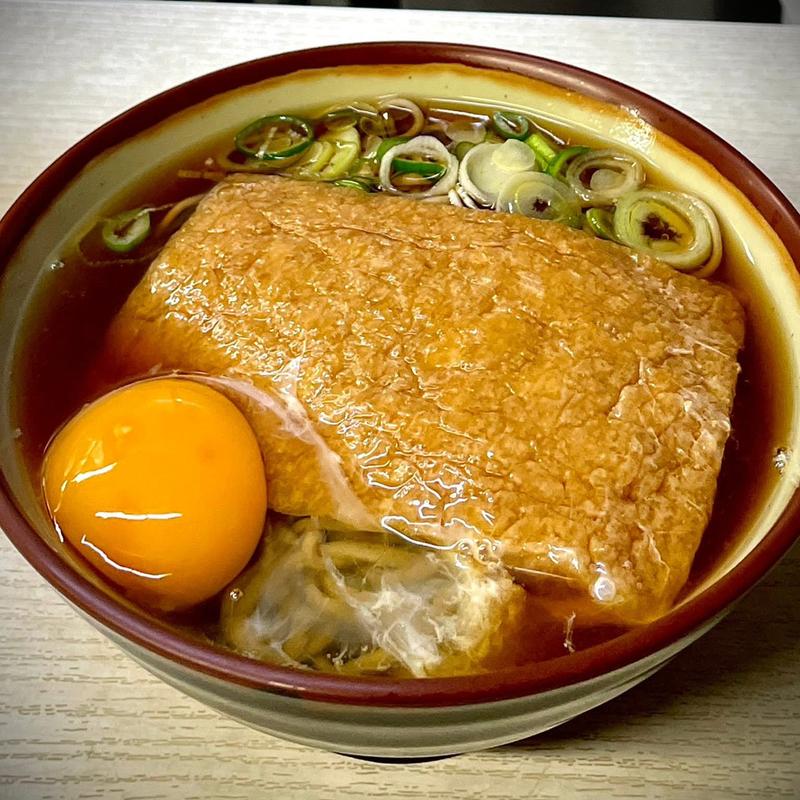 きつねそば 玉子(きそば 鈴一（すずいち）)
