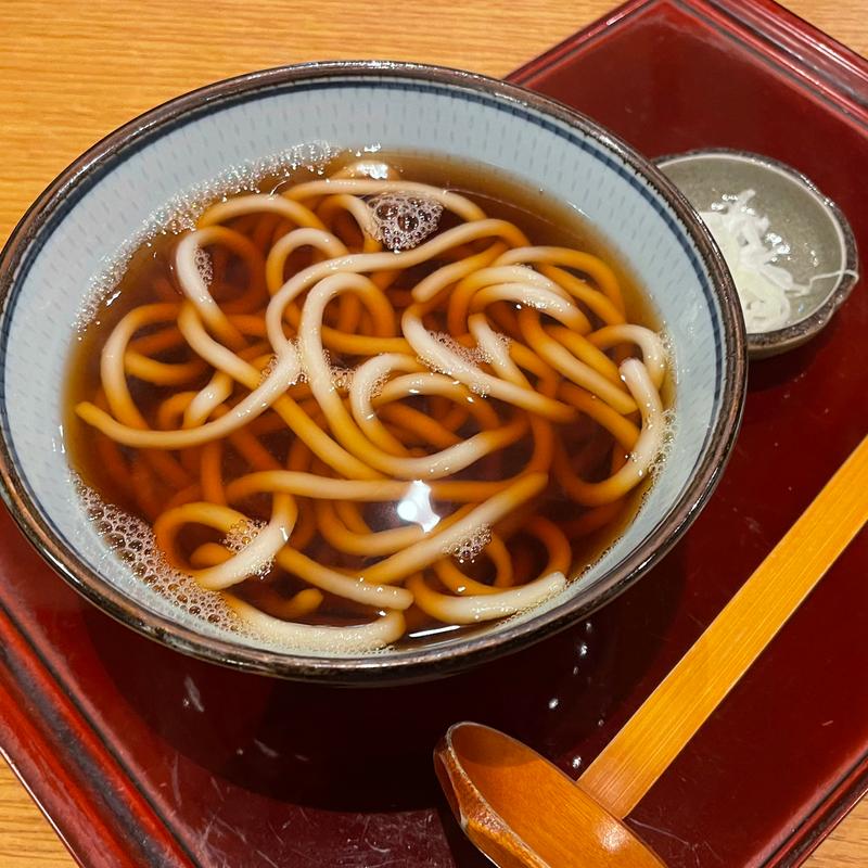 かけうどん(上むら)