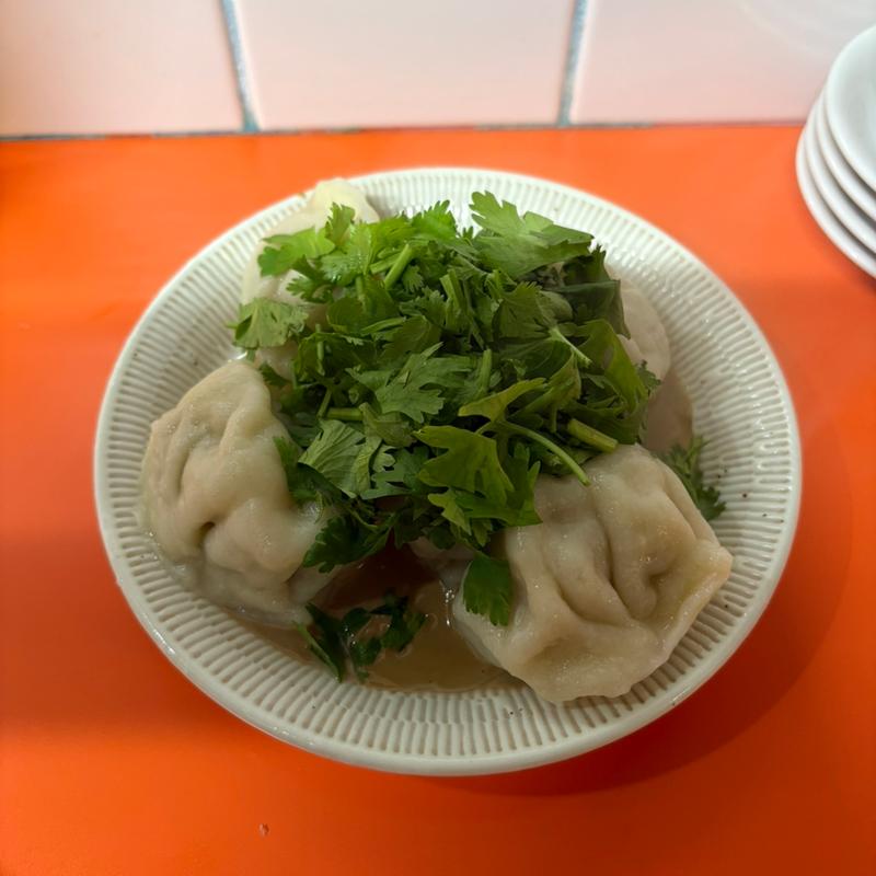 パクチー水餃子(ニューヨーク飯店)