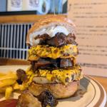 ベーコンジャムバーガーW(マルハチバーガースタンド)