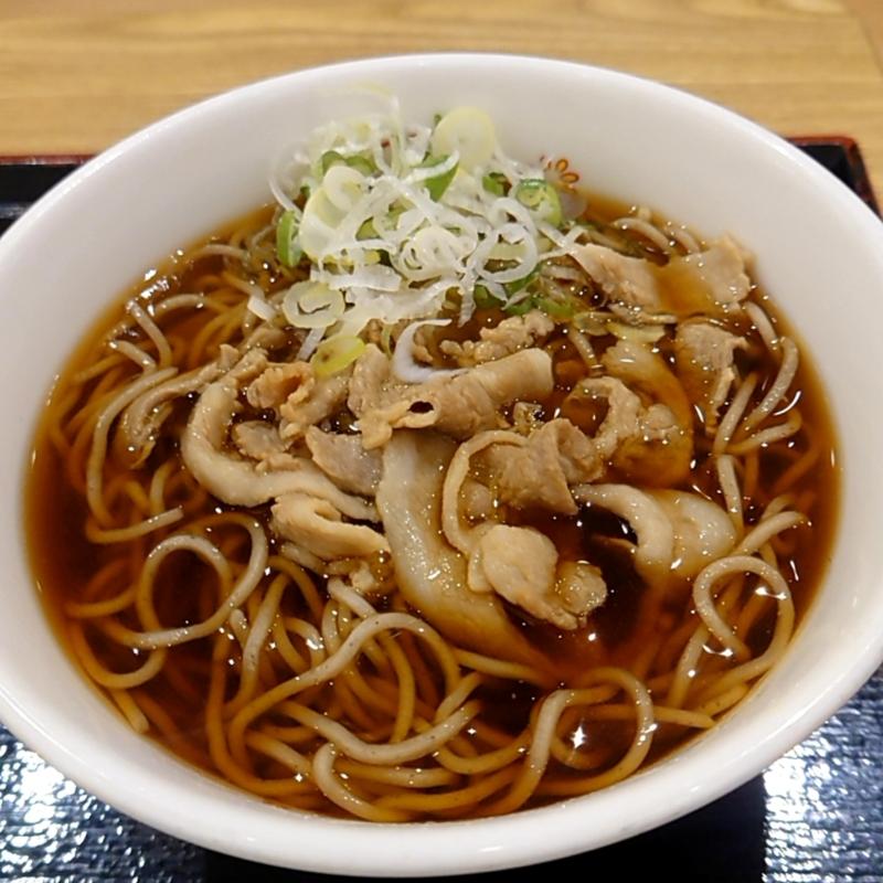 豚肉そば(いろり庵きらくそば 神田店)