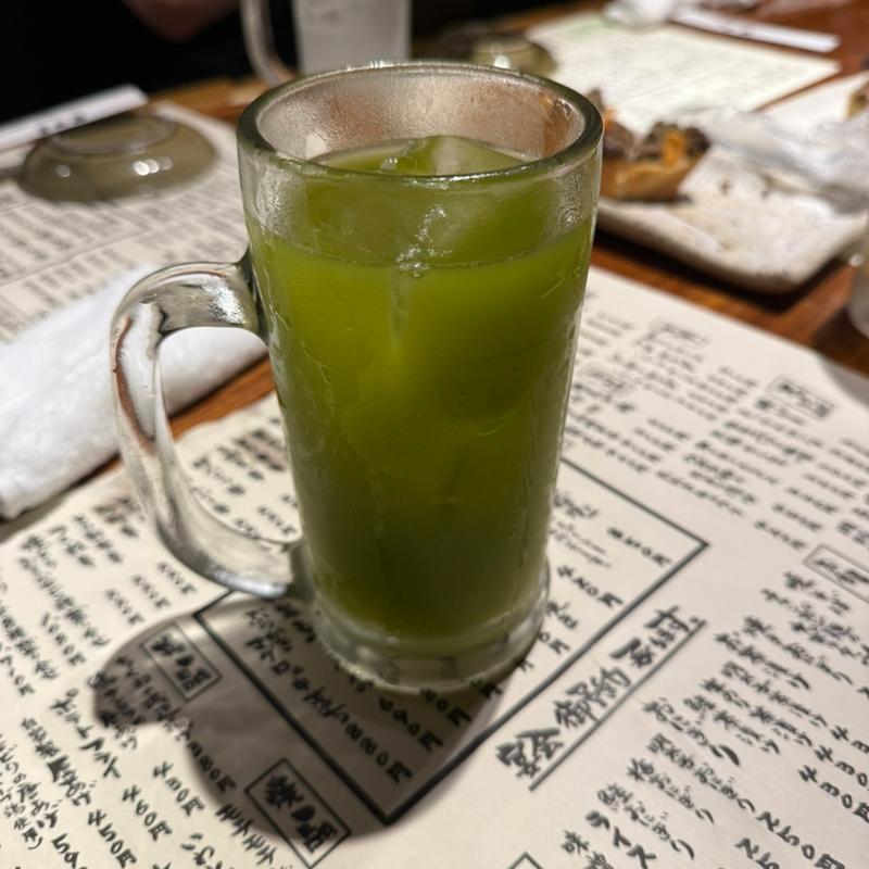 宇治抹茶ハイ(鍛冶屋 文蔵 新越谷ヴァリエ店)