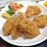 広島産カキフライ定食