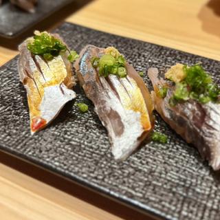 さんま(鮨 銀座おのでら 息子 なんば店)