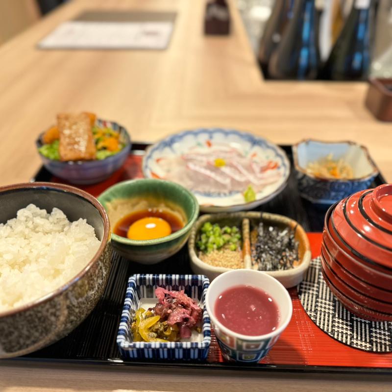 宇和島流鯛めし(和食日和おさけと日本橋室町店)