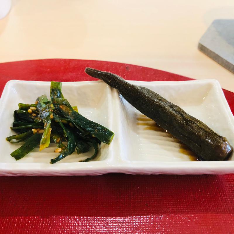 農家の漬物_日替わり膳(銀シャリ 中はら)