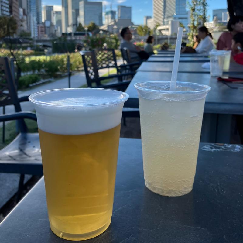 生ビール(“R”RIVERSIDE GRILL＆BEER GARDEN)