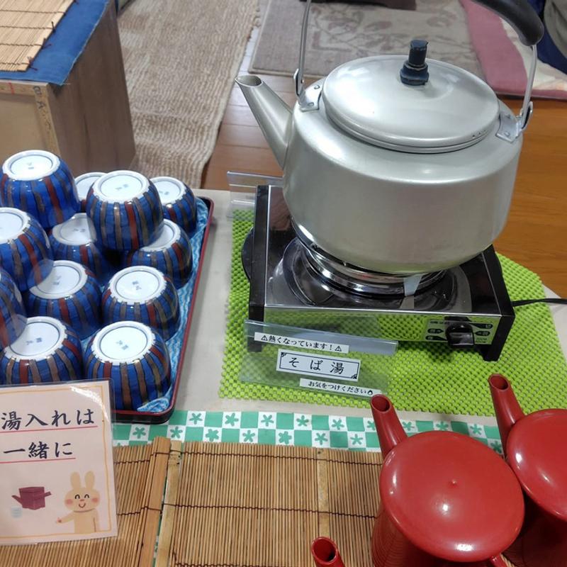 そば湯(信州坊主 ほのか （しんしゅうぼうず）)