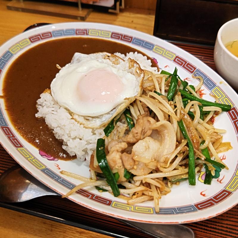 大阪スタミナカレー(目玉焼き付き)(大阪王将 トツカーナモール店)