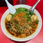 鬼ソバ、ニラ(すず鬼直伝 スタミナらーめん かわさ鬼)