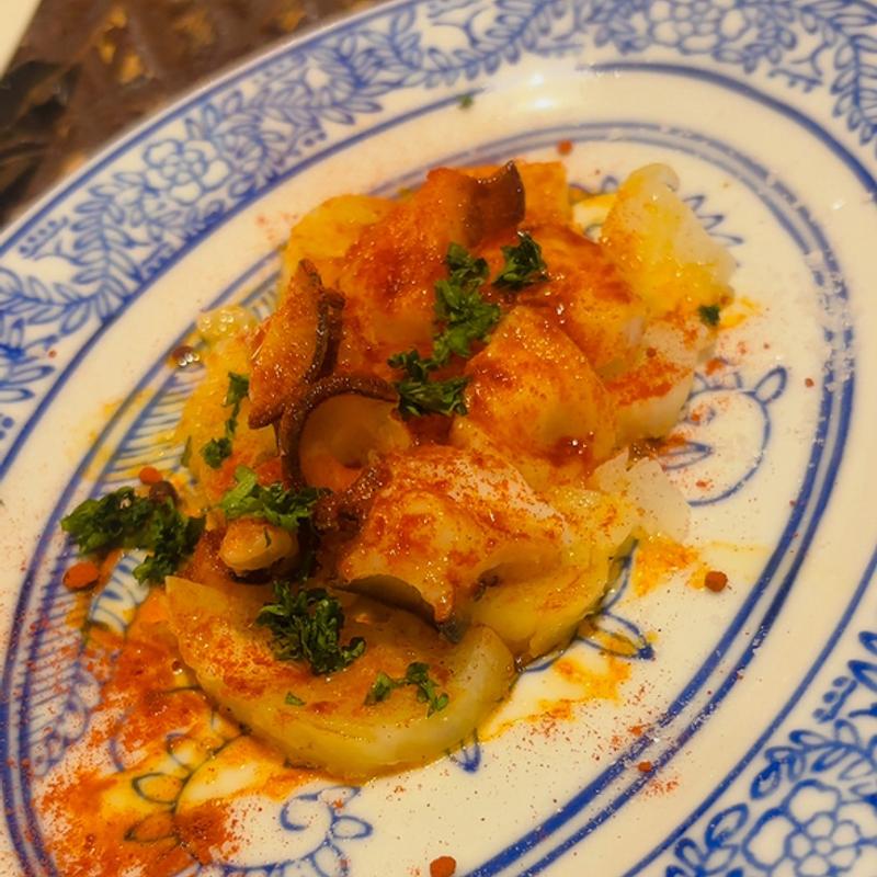 タコのタパス(スペインバルダイニング トーティラ フラット )