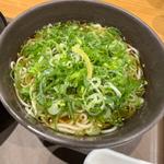 九条ネギ蕎麦
