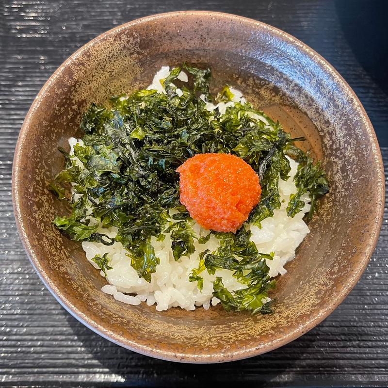 明太子ご飯（小）(つけ麺専門店 三田製麺所 晴海トリトン店)