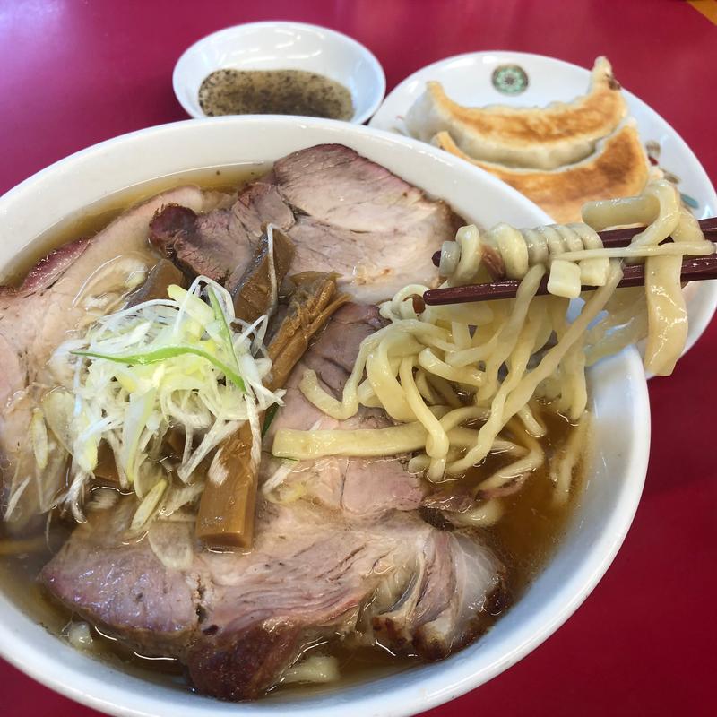 チャーシュー麺(一品香 城東店【丸麺侍】)
