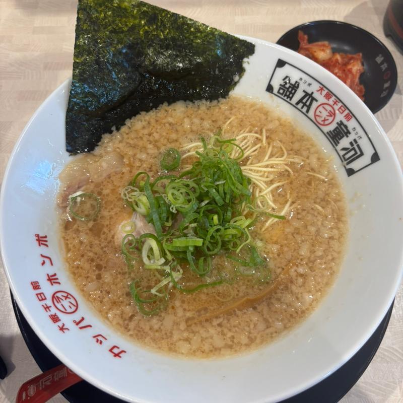 河童ラーメン（濃いめ）(河童ラーメン本舗 守口店)