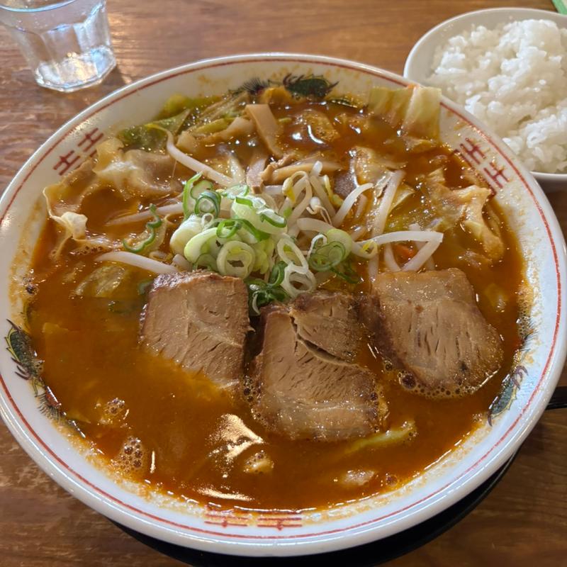 ピリ辛味噌ラーメン(五誓 極)