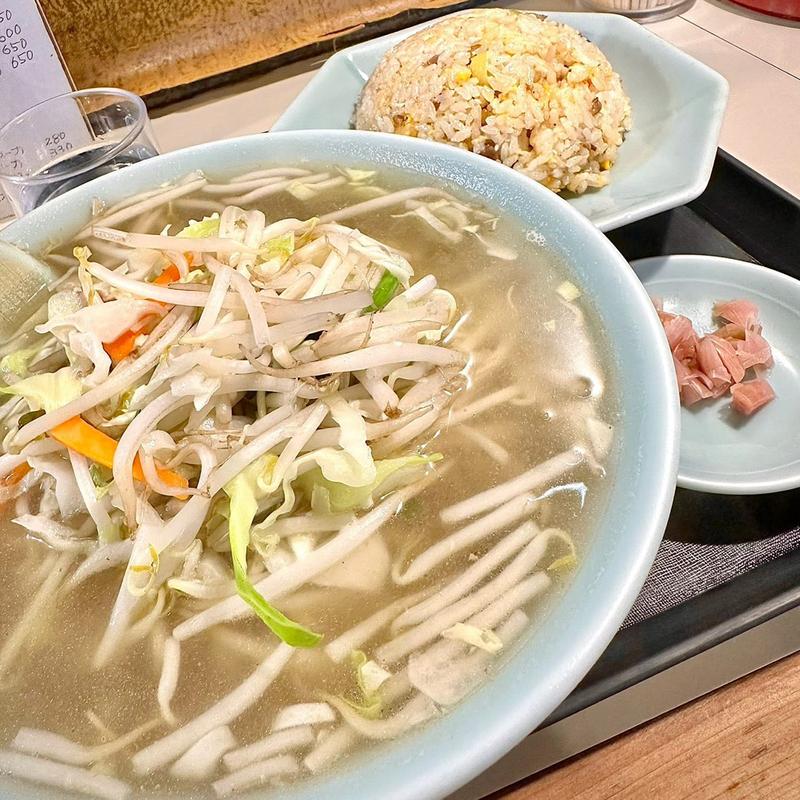 素菜湯麺 炒飯(銀華飯店)