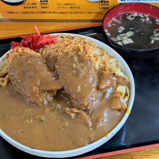 カツカレー焼きそば