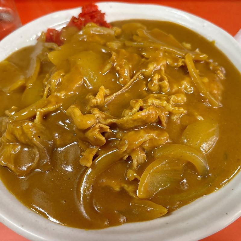 カレーライス(中華料理 松月)