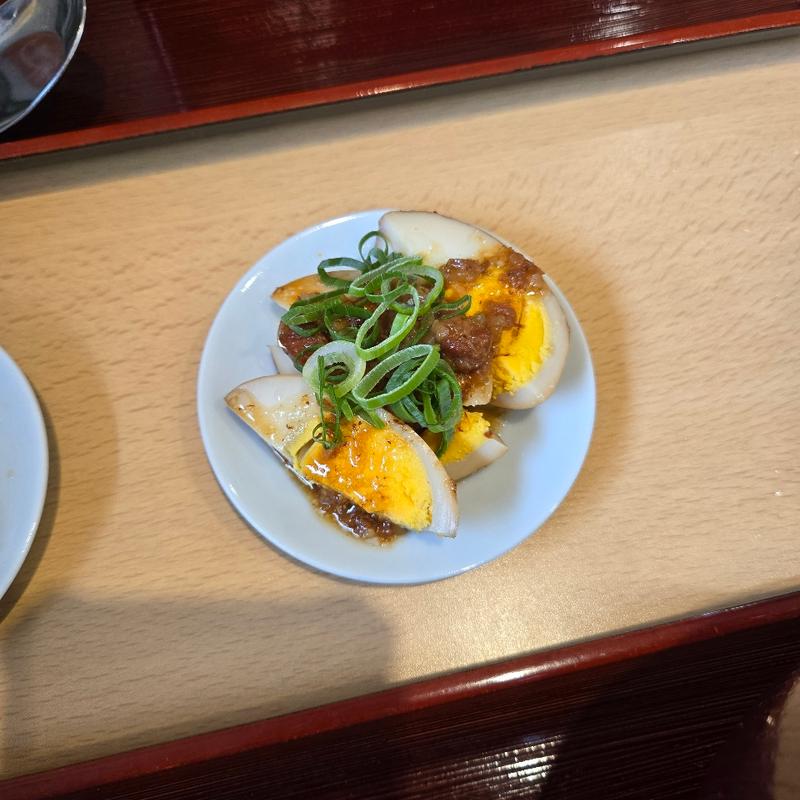 魯肉飯の煮卵(手打ちそば けん蔵)