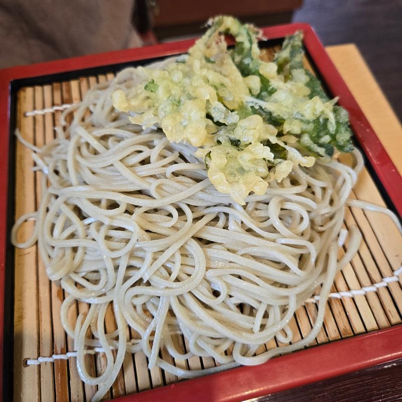 もりそば(手打ちそば けん蔵)