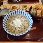 天丼とそばランチ【冷やしゆずかけそば】