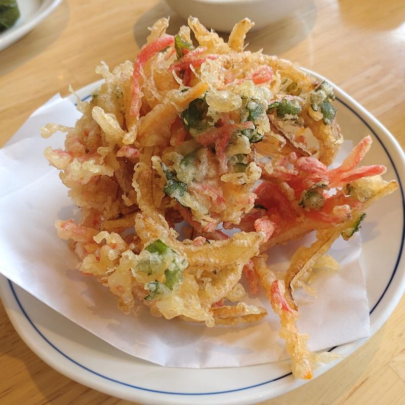 具の追加　紅生姜のかき揚げ(ウエスト 成田店 )