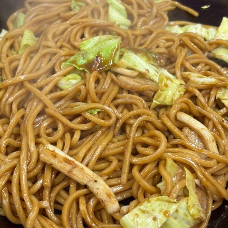 焼きそば3玉(鶴橋風月 ビーバーワールド箕面船場店)