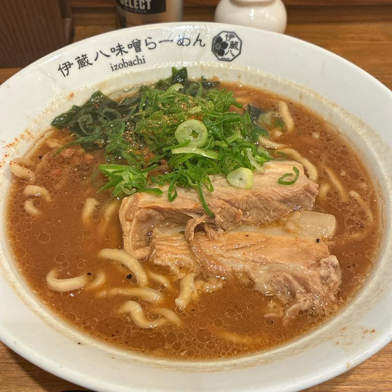 香がし味噌らーめん(伊蔵八味噌らーめん)