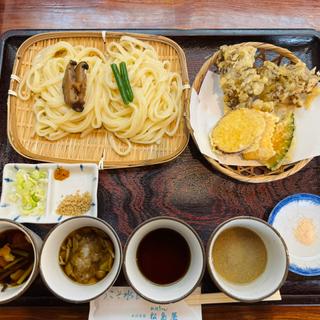 特ざるうどん 竹セット(水沢うどん 松島屋 )